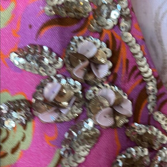 Pink Floral Embellished Tunic - Picture 8 of 10